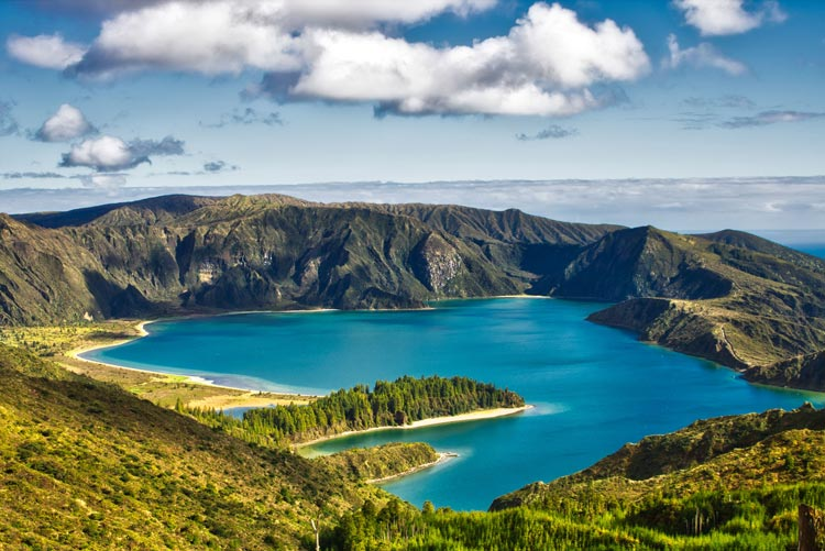 Azores Islands on Map