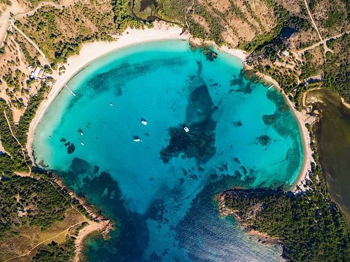 Rondinara Beach in Corsica, France